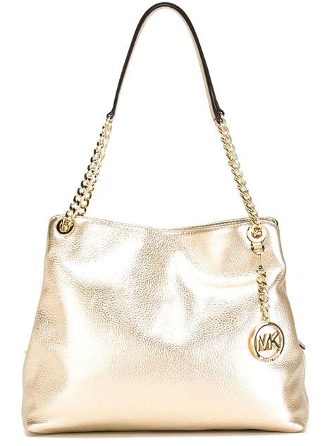 michael kors gold jet set bag|Michael Kors jet set crossbody bag.